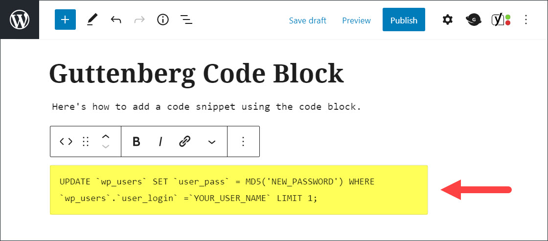 How to Display Code on Your WordPress Blog or Website - ezSEONews